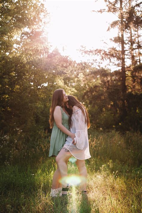 lesbians in the woods